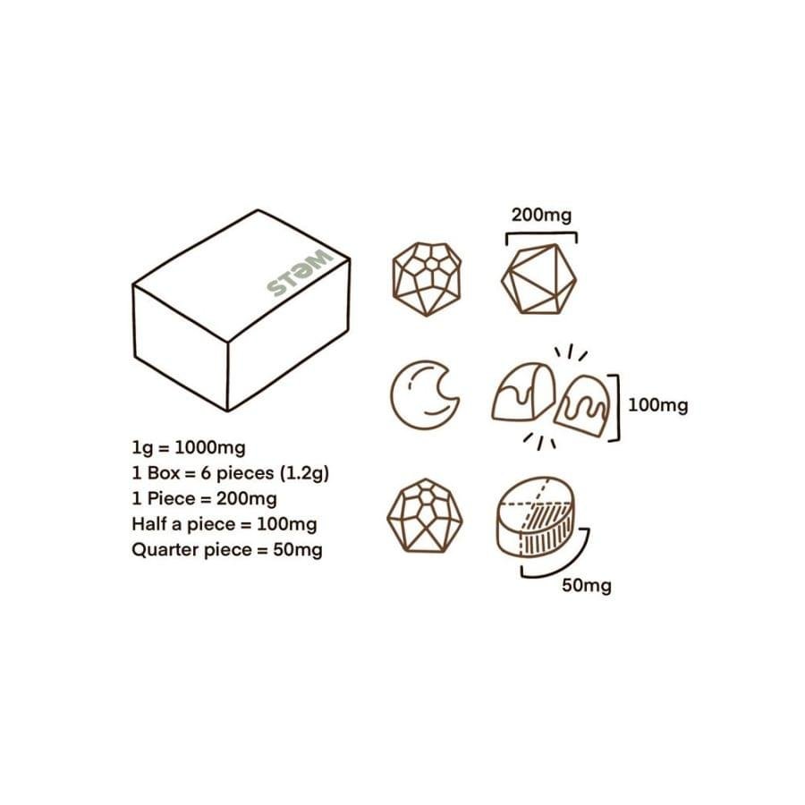 Stem Premium Assorted Mushroom Chocolate Box - Image 4